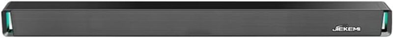 Jiekemi Bluetooth Soundbar (S301) For Movie/Music Mode With RGB Ambient Lights Multifunctional Sound Quality Deep Bass Slim Body Wireless Speaker HDMI/USB/BT/AUX Bluetooth Speaker - Black